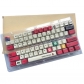 104+29 Mario PBT Dye-subbed OEM Keycap Set for Mechanical Keyboard English / Thai / Japanese / Russian / Arabic / French / German / Spanish